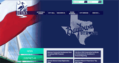 Desktop Screenshot of baytown.org